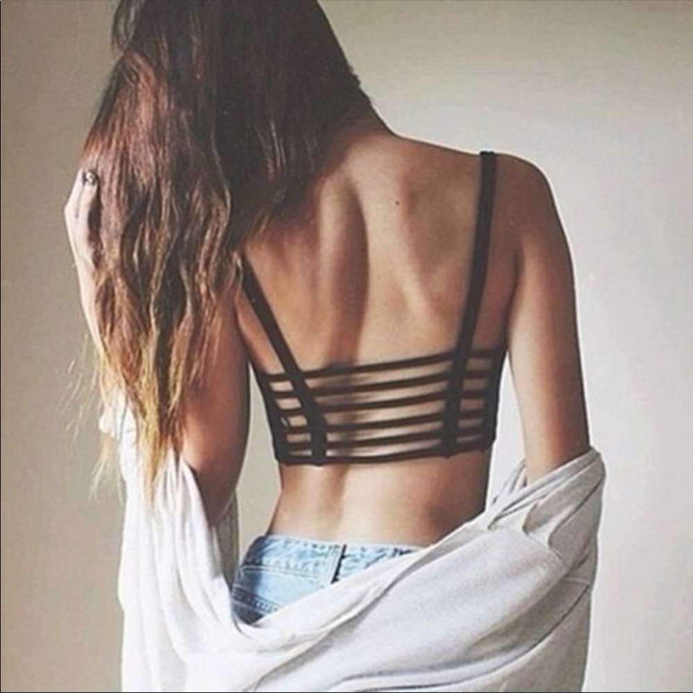 (SIZE XS) Black Bralette